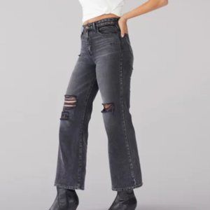 LEE Vintage Modern Black High Rise Wide leg Jeans